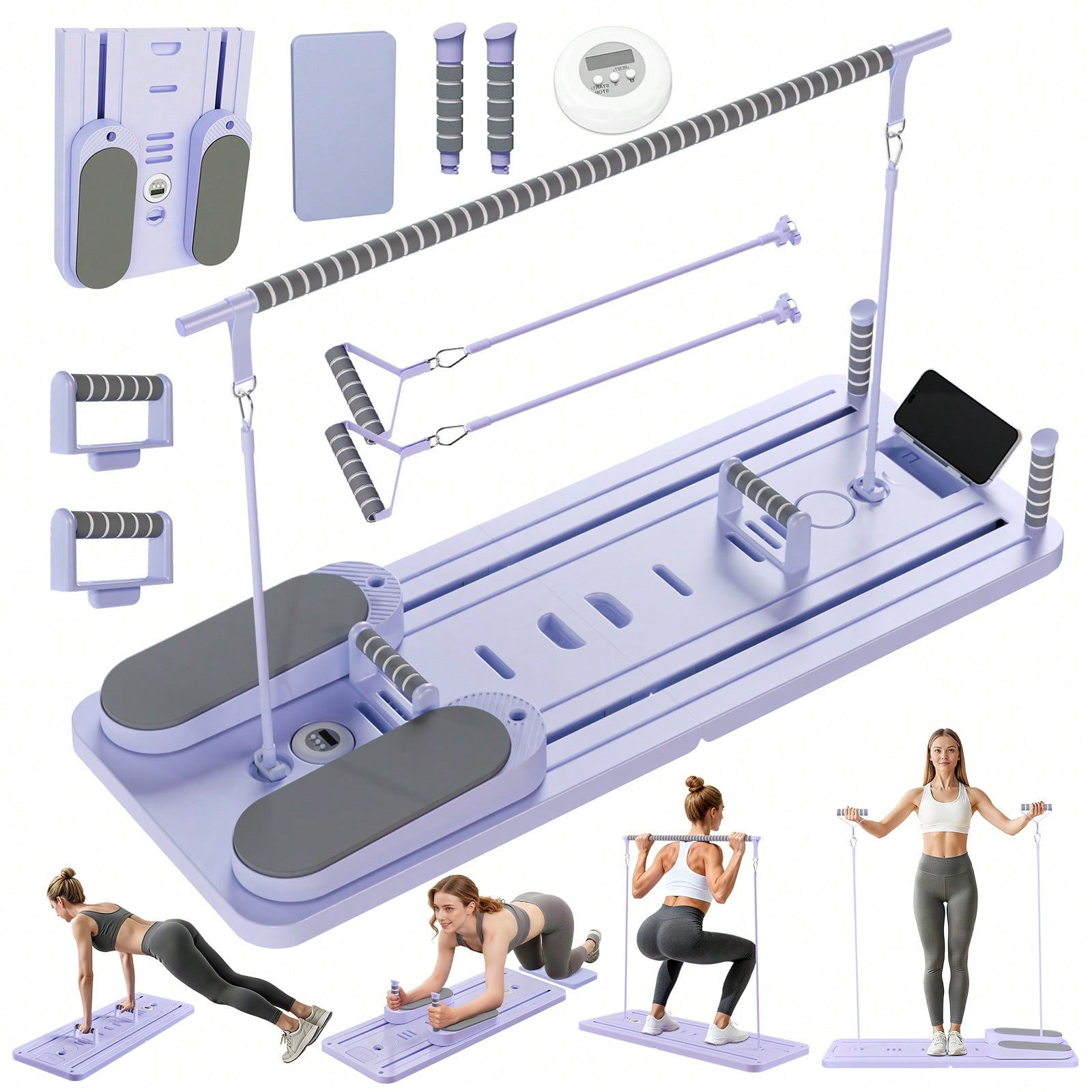 Reformer Pilates dengan Bar, P - Pilates & Yoga Vida ulasan dan harga