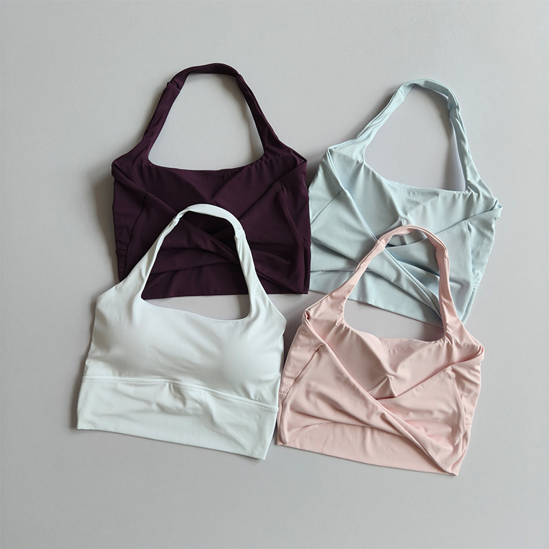 Vest Yoga Wanita Model Halter  - Pilates Yoga One ulasan dan harga