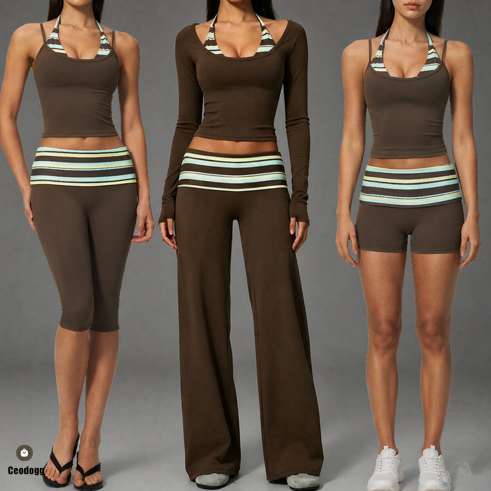 Tank Top Bra Yoga Halter Wanit - Pilate Yoga Workout ulasan dan harga
