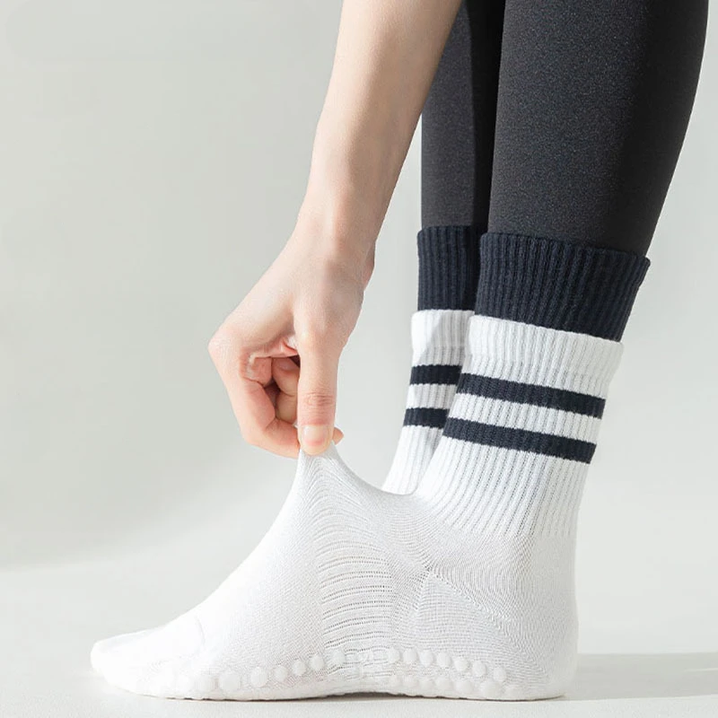 Kaus kaki Yoga katun rajut unt - Medias Para Pilates Y Yoga ulasan dan harga