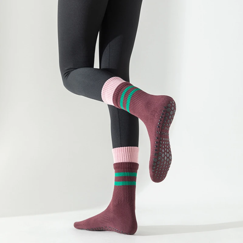Kaus kaki Yoga katun rajut unt - Medias Para Pilates Y Yoga ulasan dan harga