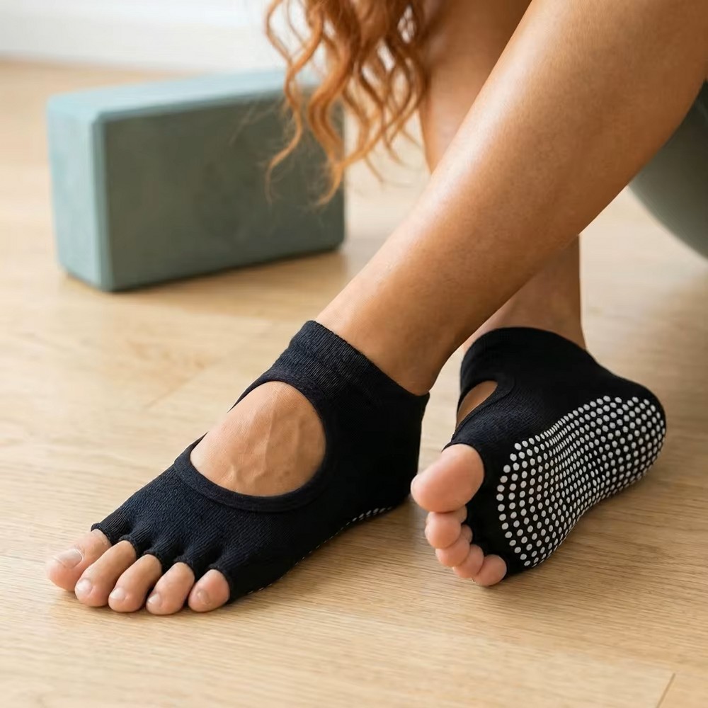 Kaus Kaki Yoga Tanpa Punggung  - Medias Para Pilates Y Yoga ulasan dan harga