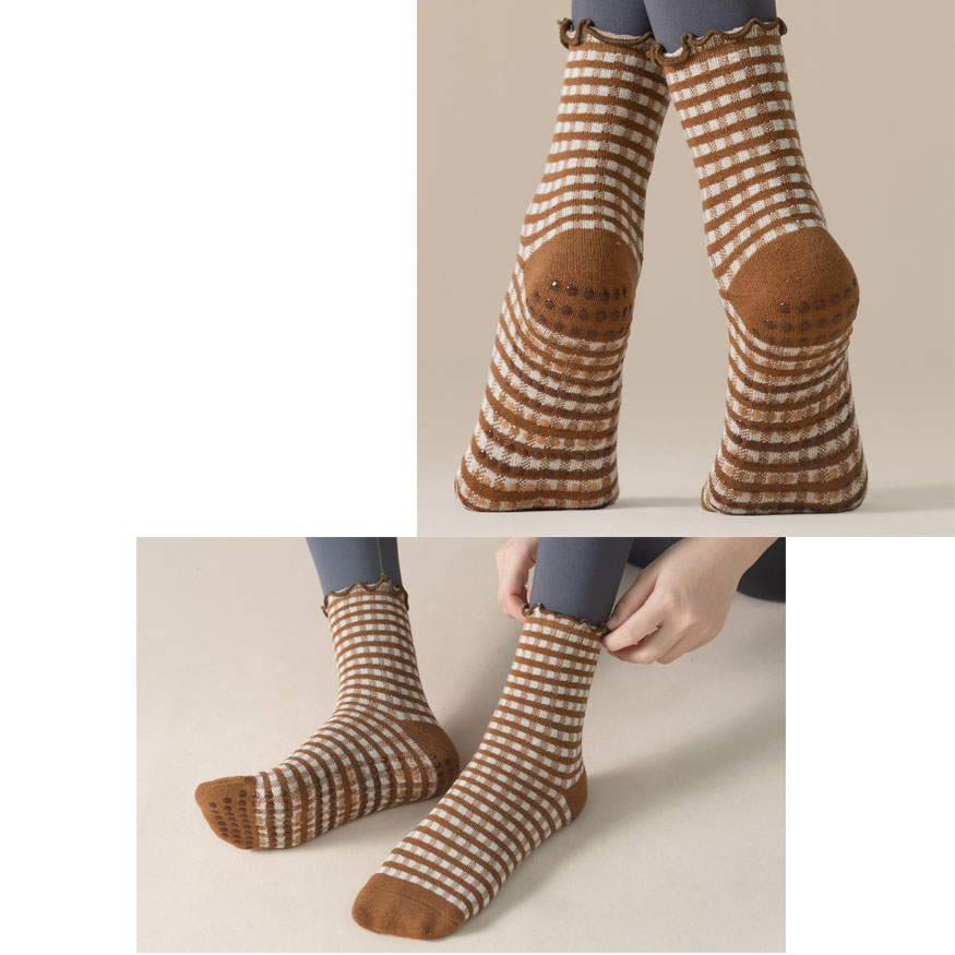 Kaos Kaki Pilates Wanita Katun - Medias Para Pilates Y Yoga ulasan dan harga