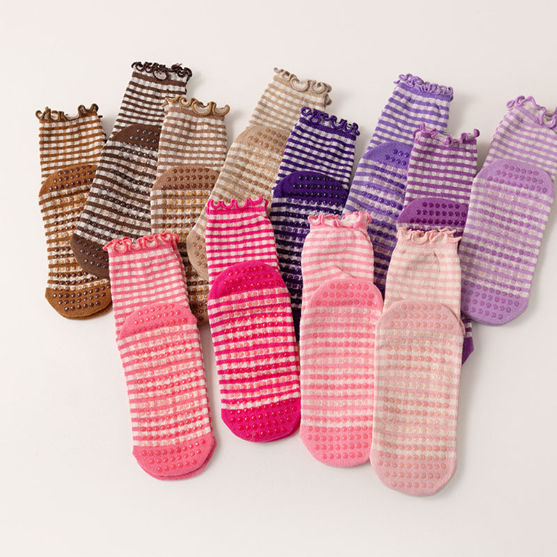 Kaos Kaki Pilates Wanita Katun - Medias Para Pilates Y Yoga ulasan dan harga